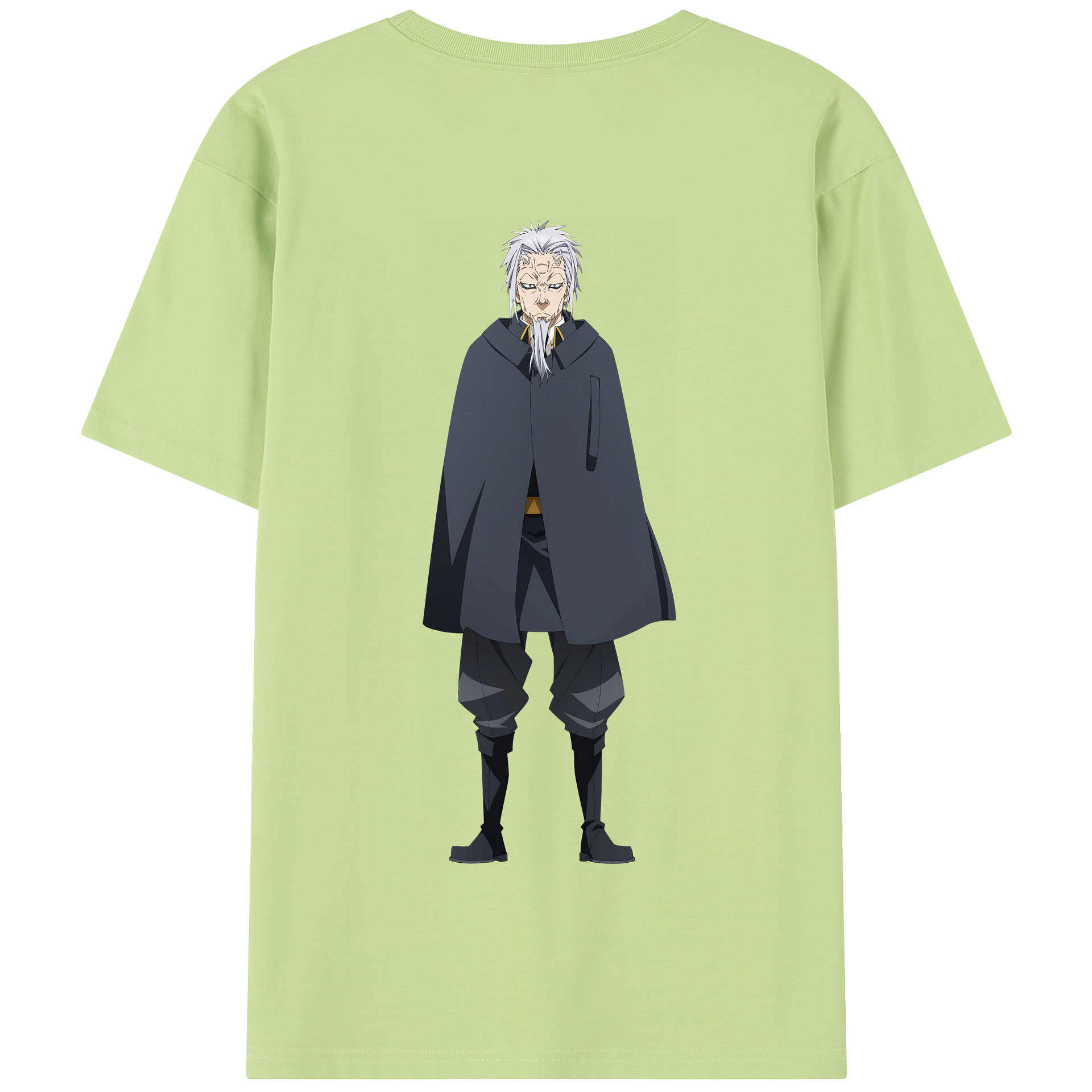 （画像用） 転スラ Regarding Reincarnated to Slime 綿100％半袖Tシャツ（背面プリント）